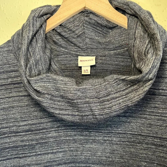 Merona Marled Cowl Neck Sweater Dress L - Picture 4 of 9